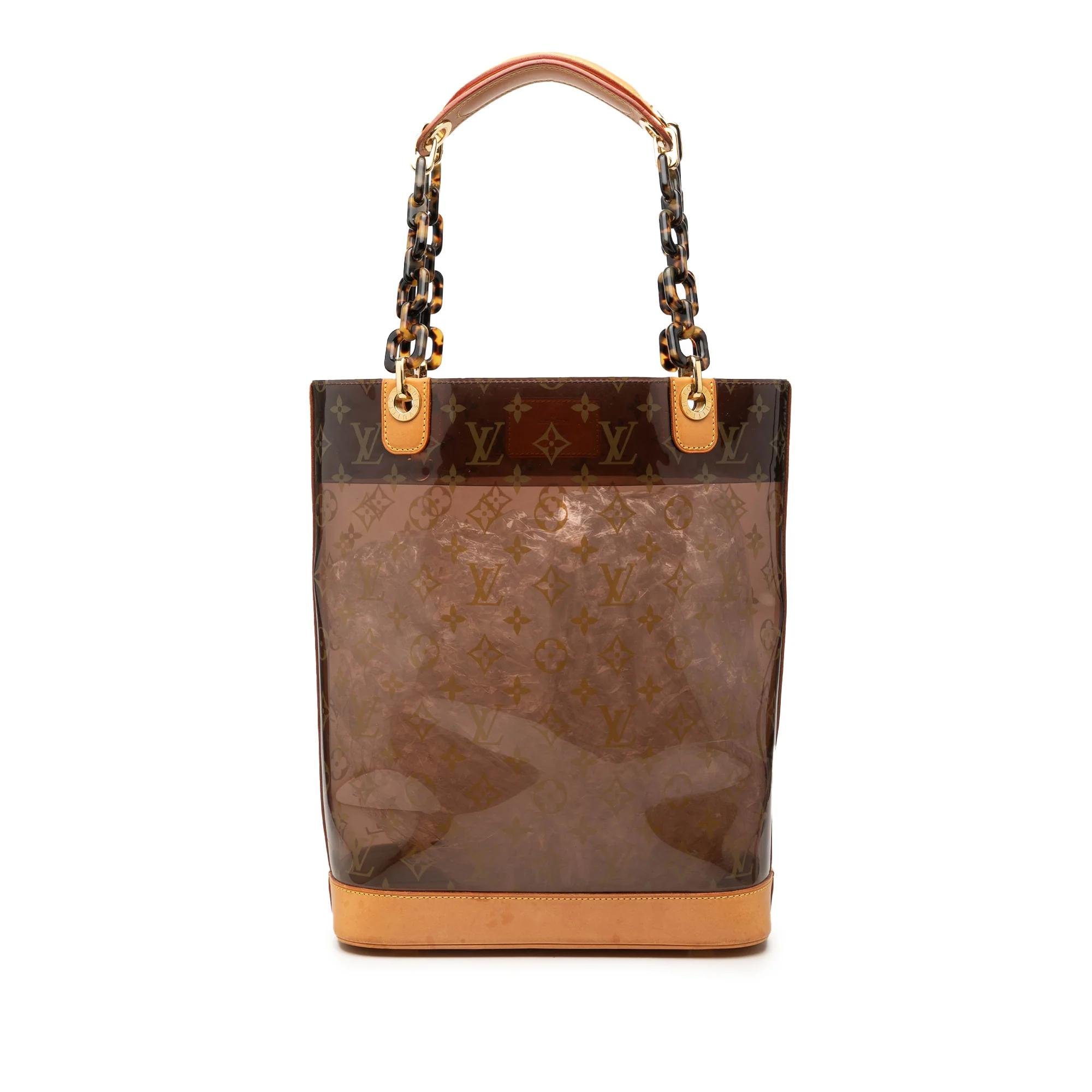 Ambre leather tote