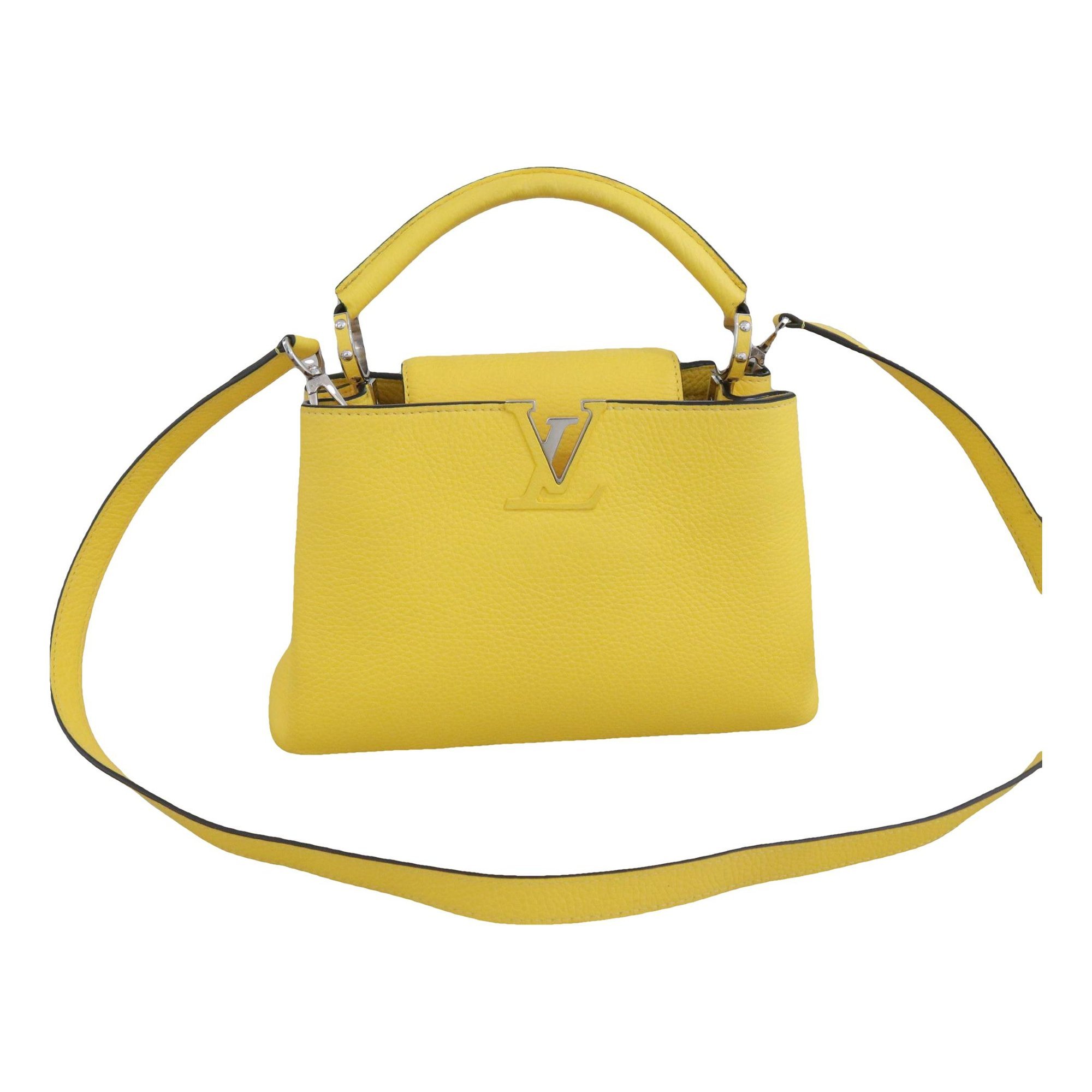 Capucines leather handbag