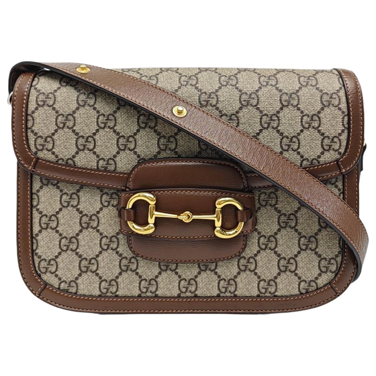 Gucci Handle Horsebit 1955 leather crossbody bag