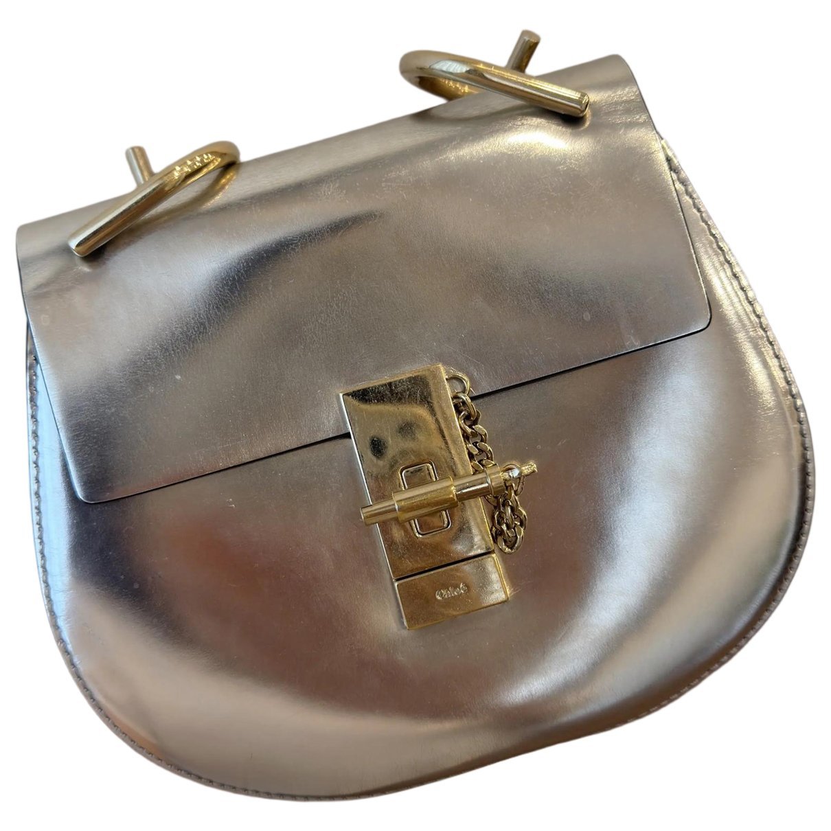 Drew leather crossbody bag