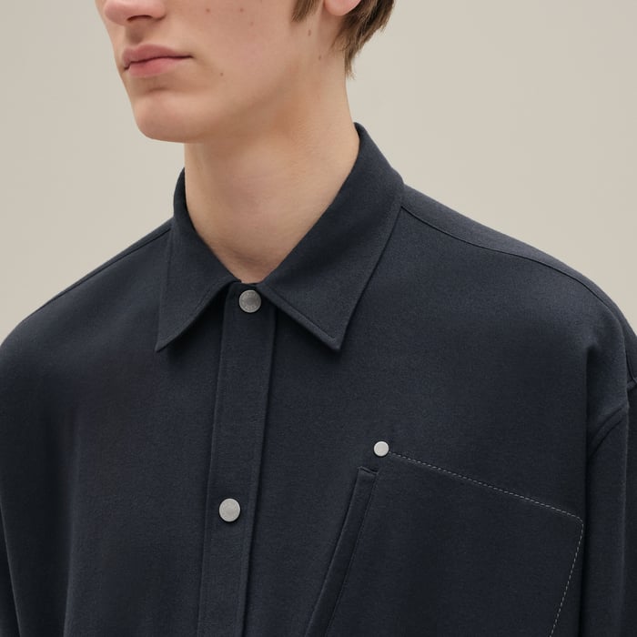 Ardoise Boxy Fit Overshirt