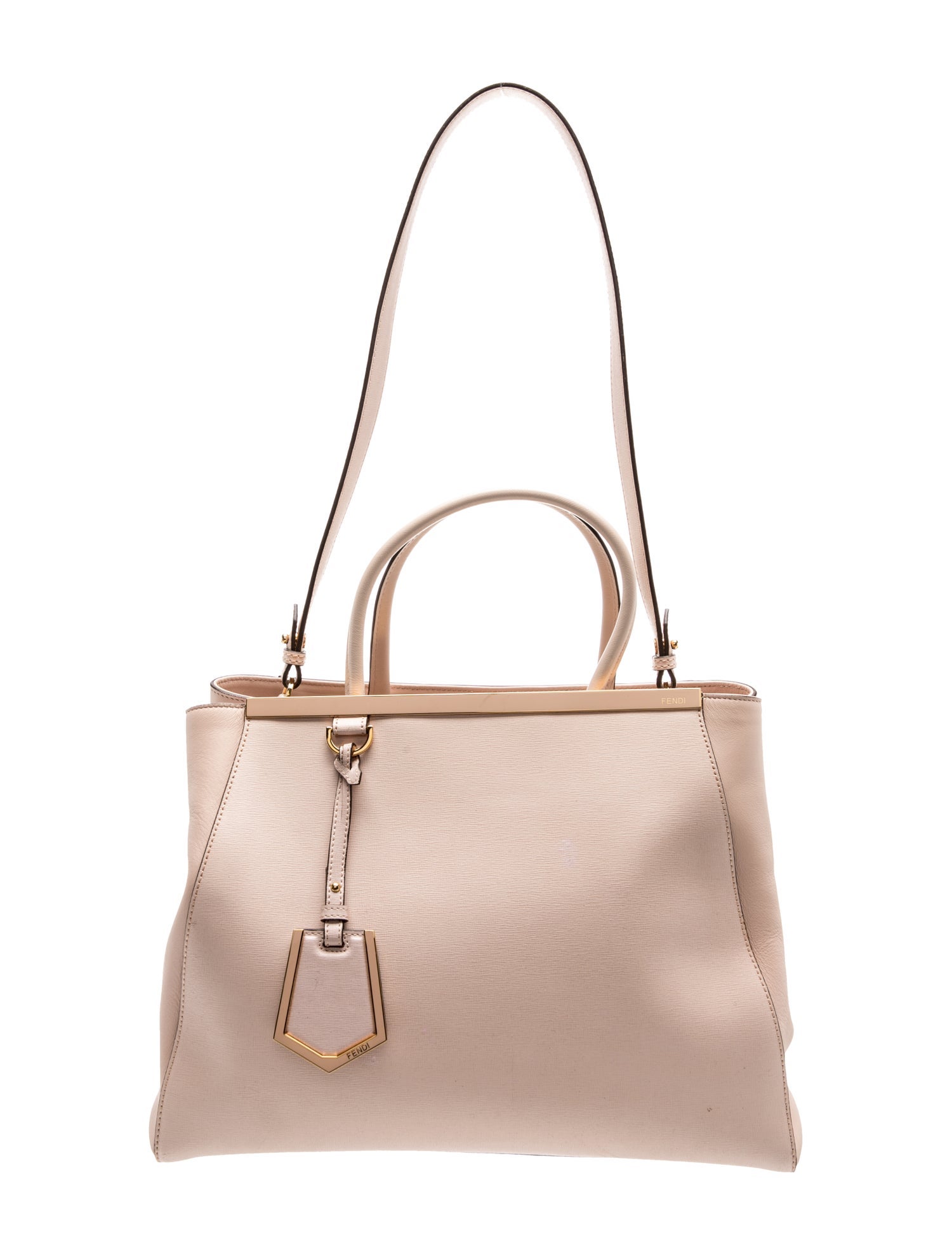 Fendi Saffiano Leather 2Jours Medium