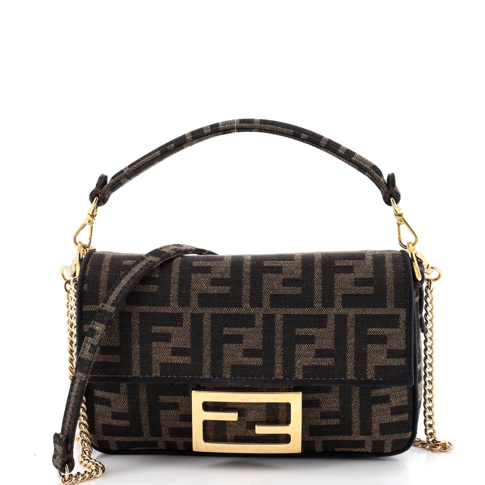 Baguette NM Bag Zucca Canvas Mini