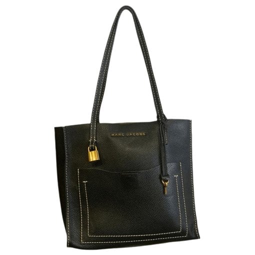Leather tote