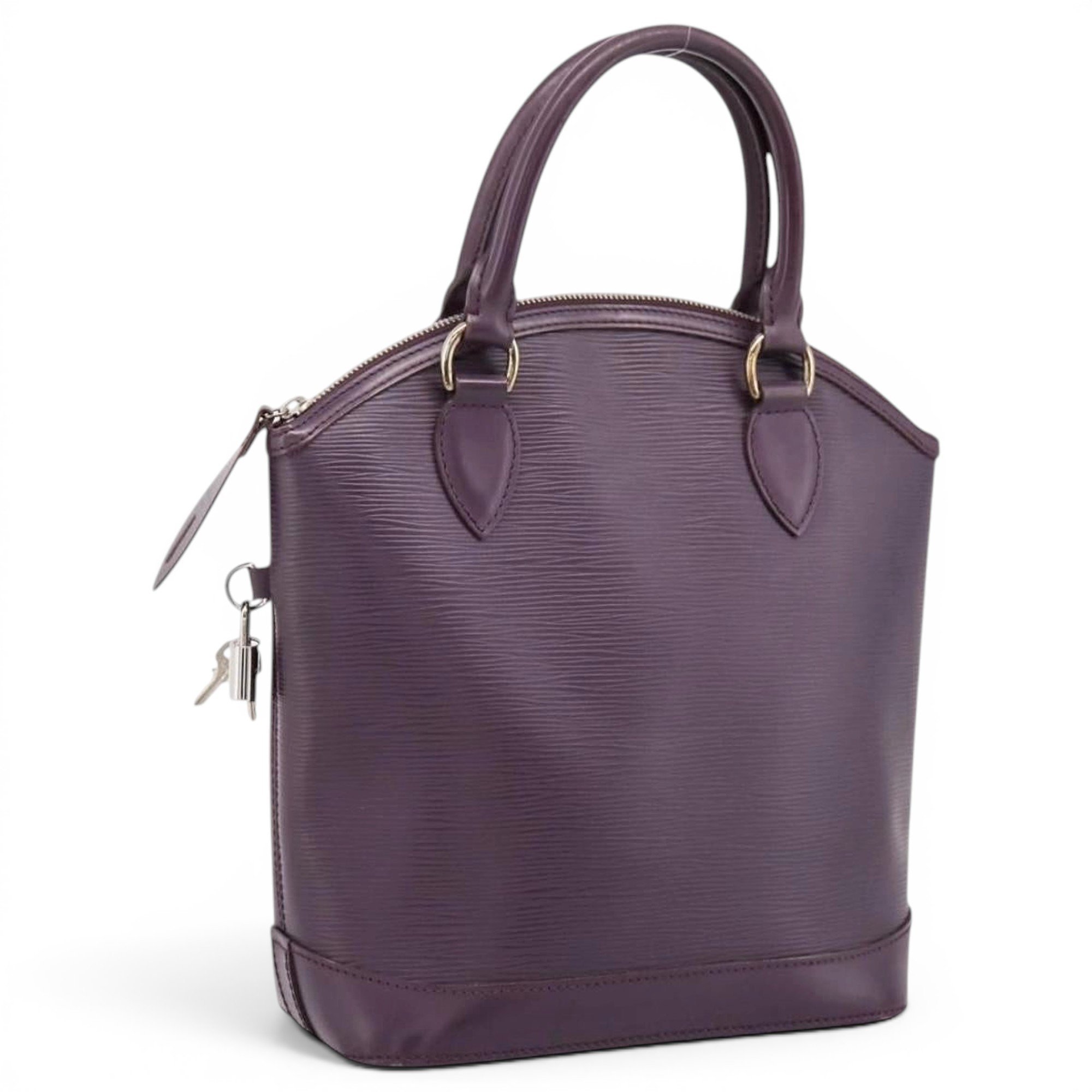 Lockit leather handbag