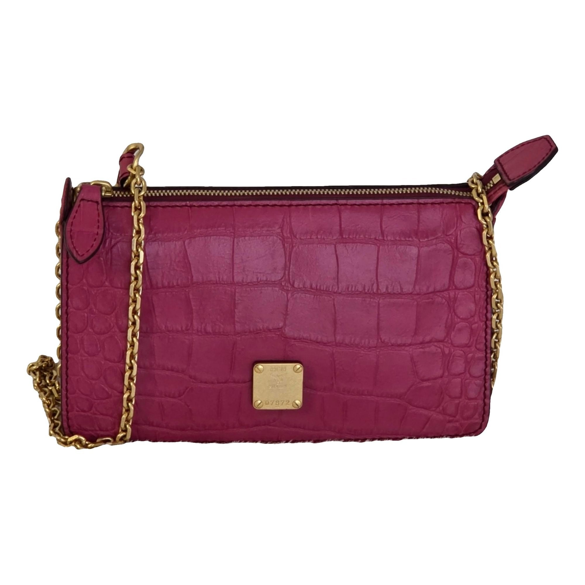 MCM Leather crossbody bag