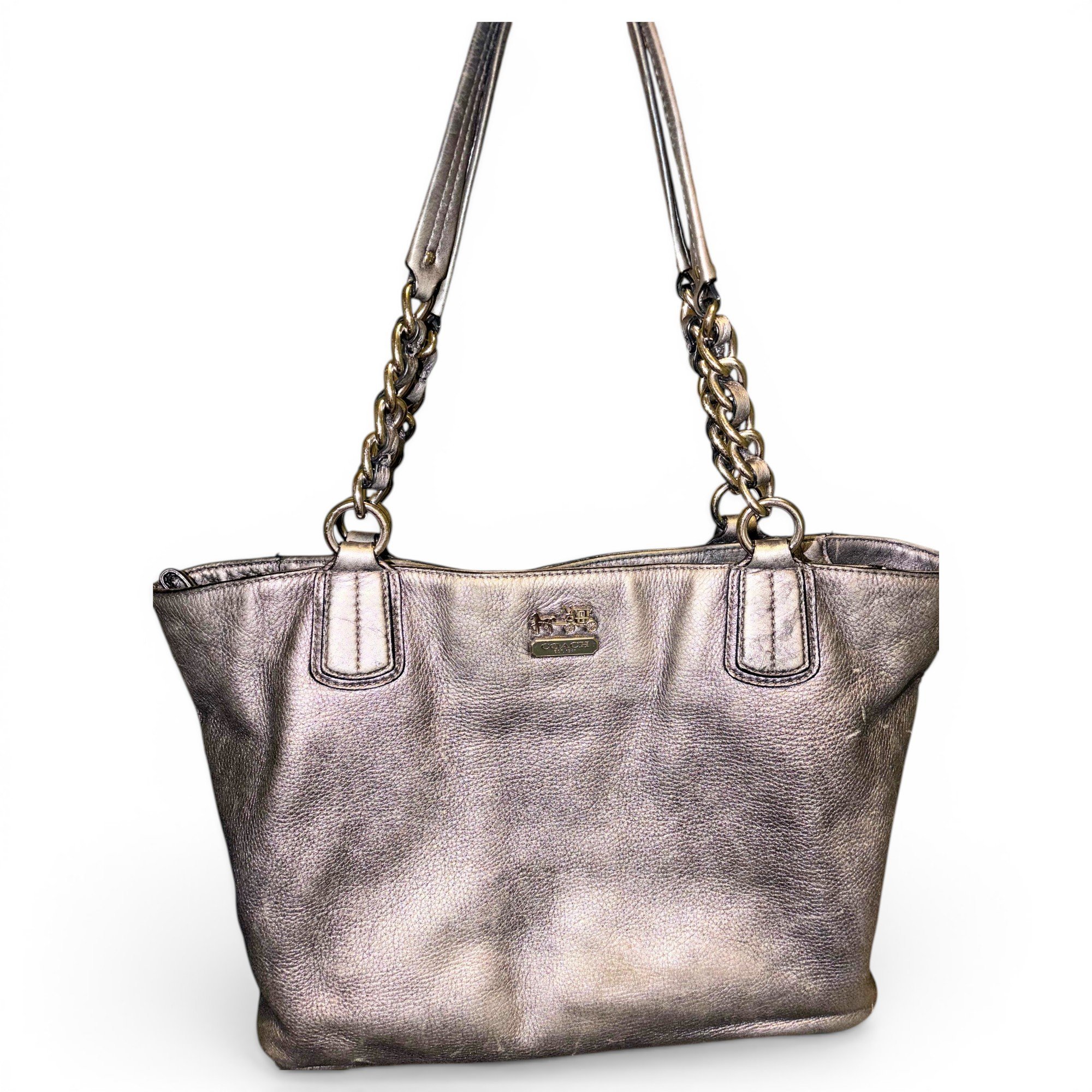 Leather handbag