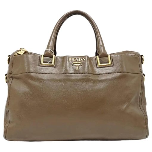 Leather handbag