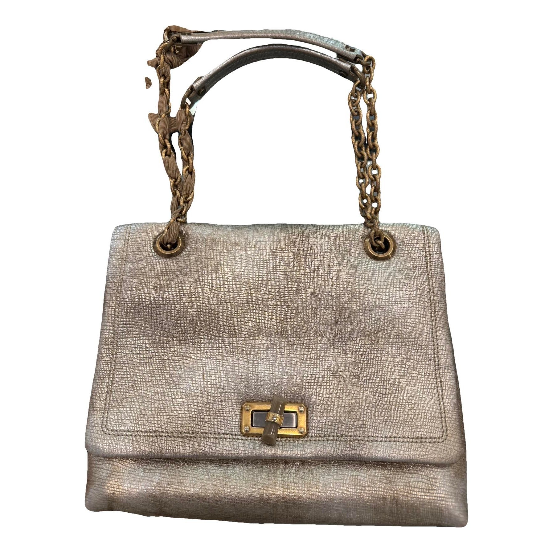 Happy leather handbag