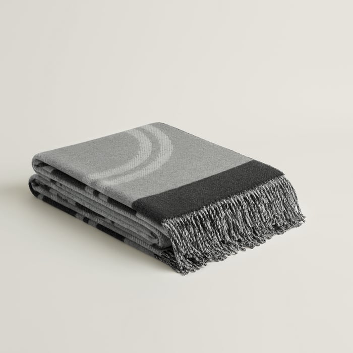 Anthracite Brides De Gala Blanket
