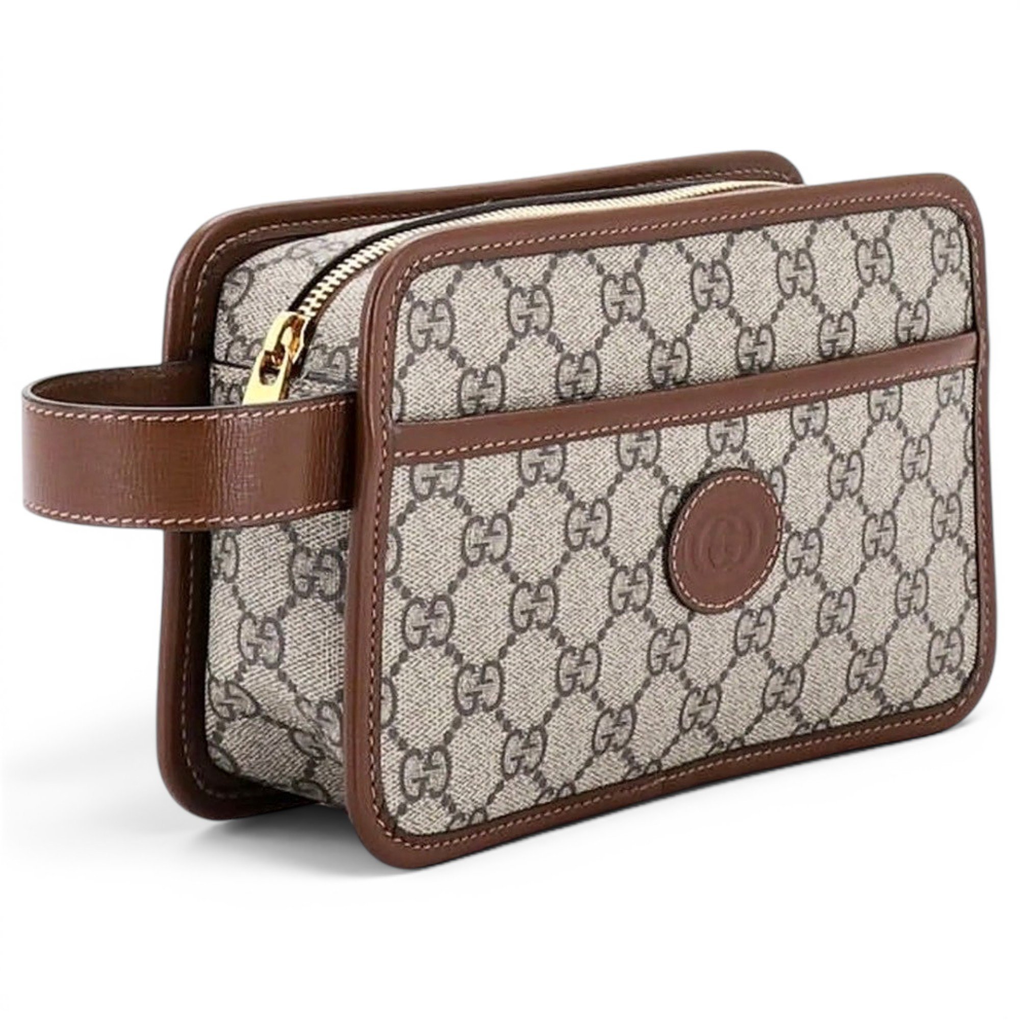 Ophidia GG Supreme leather handbag