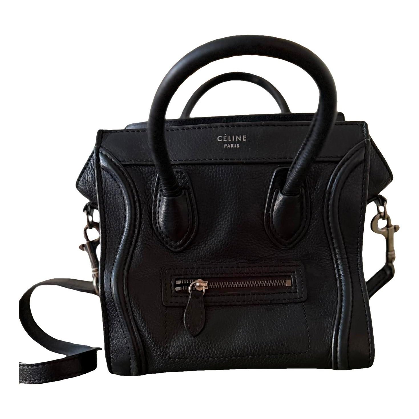 Nano Luggage leather handbag