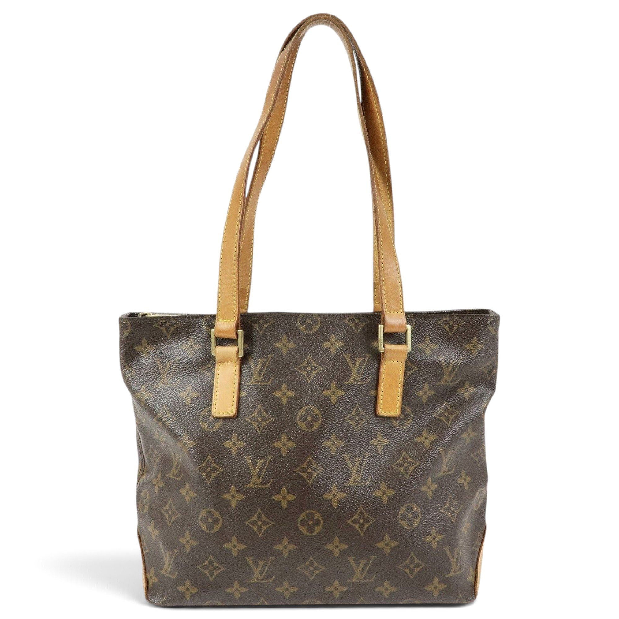 Piano leather tote