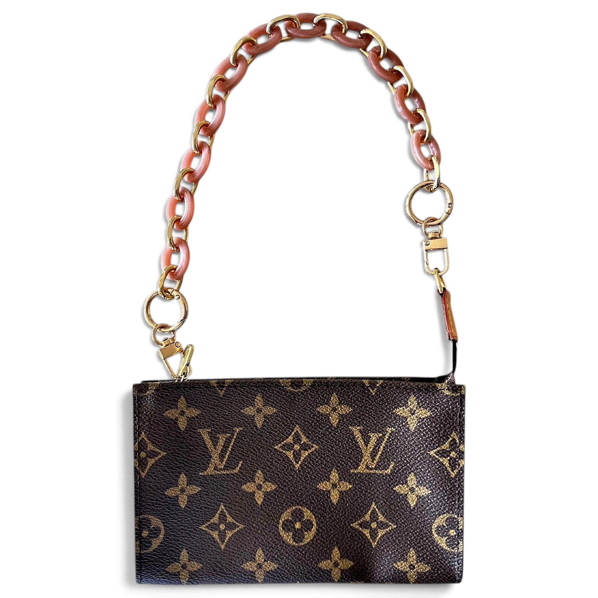 Pochette Accessoire leather handbag