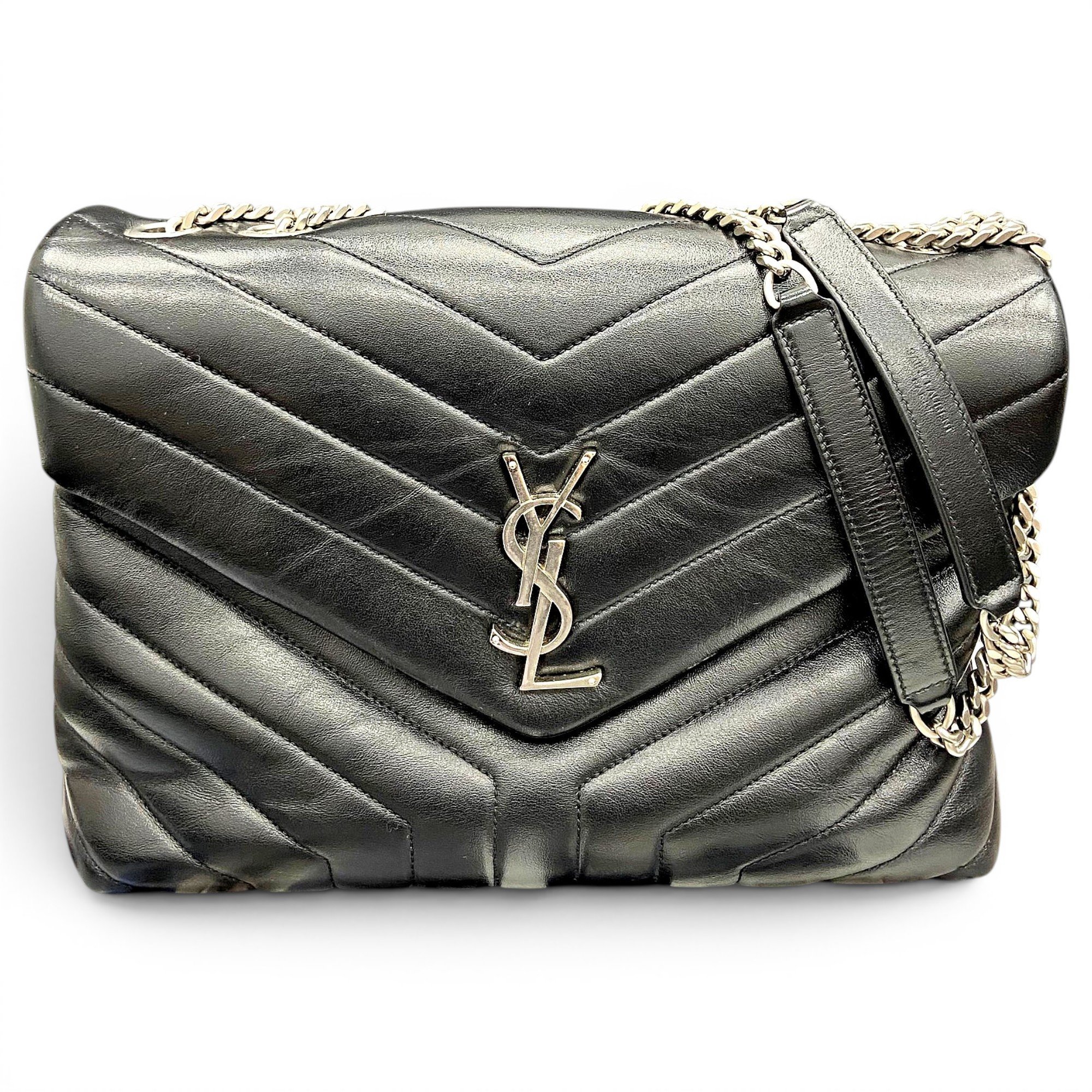 Loulou leather handbag
