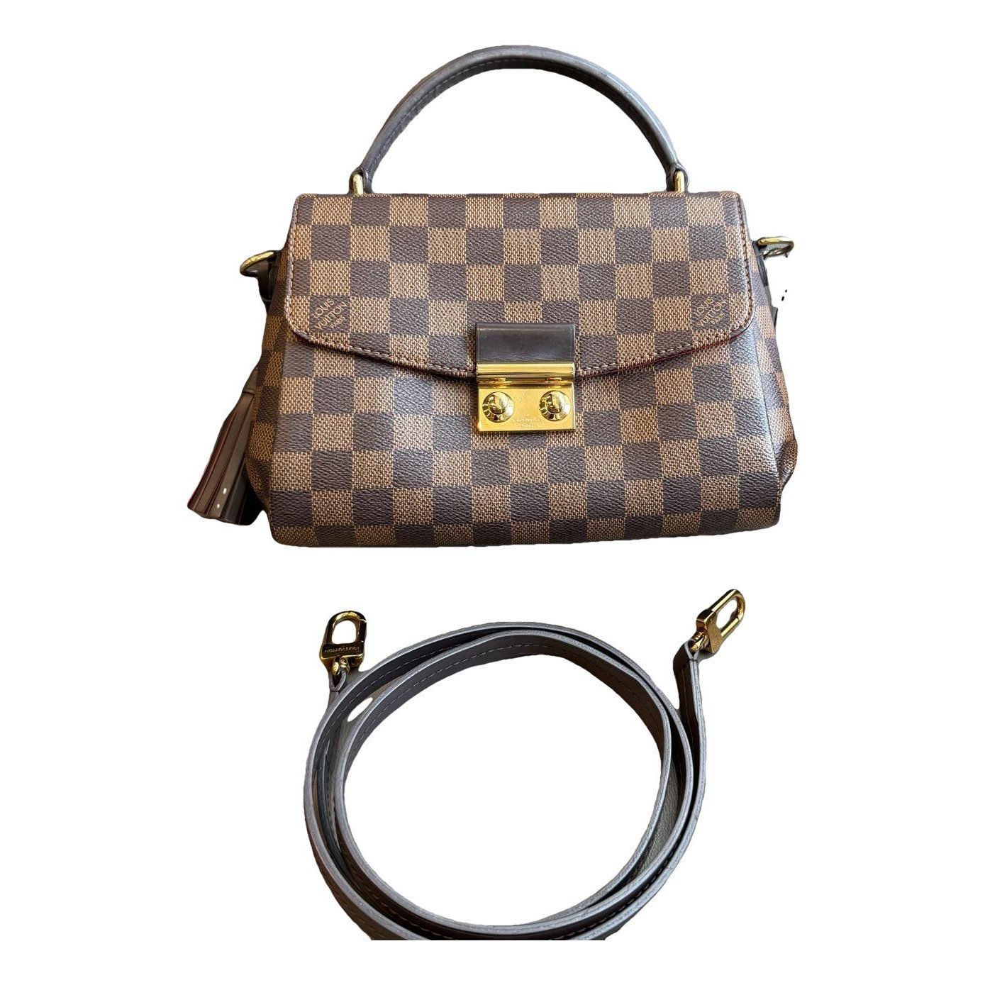 Croisette leather handbag