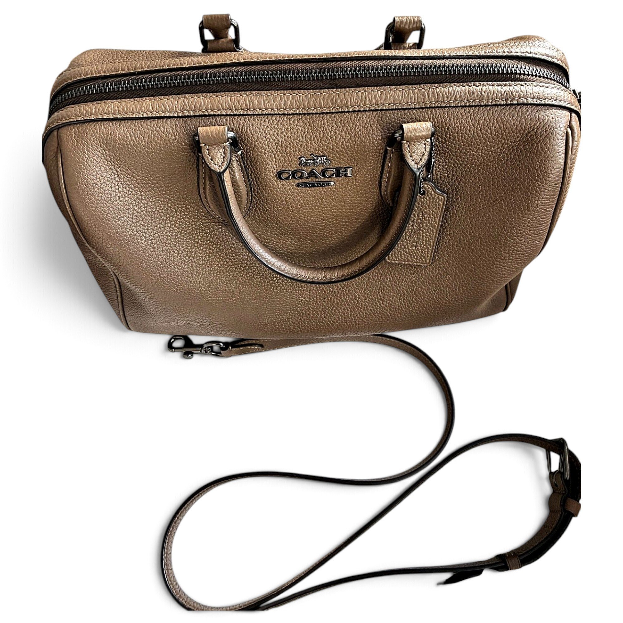 Coach Rowan leather bowling bag