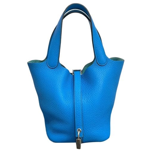 Picotin leather handbag