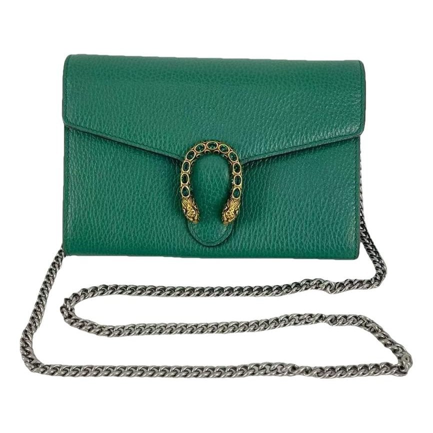 Dionysus Chain Wallet leather handbag