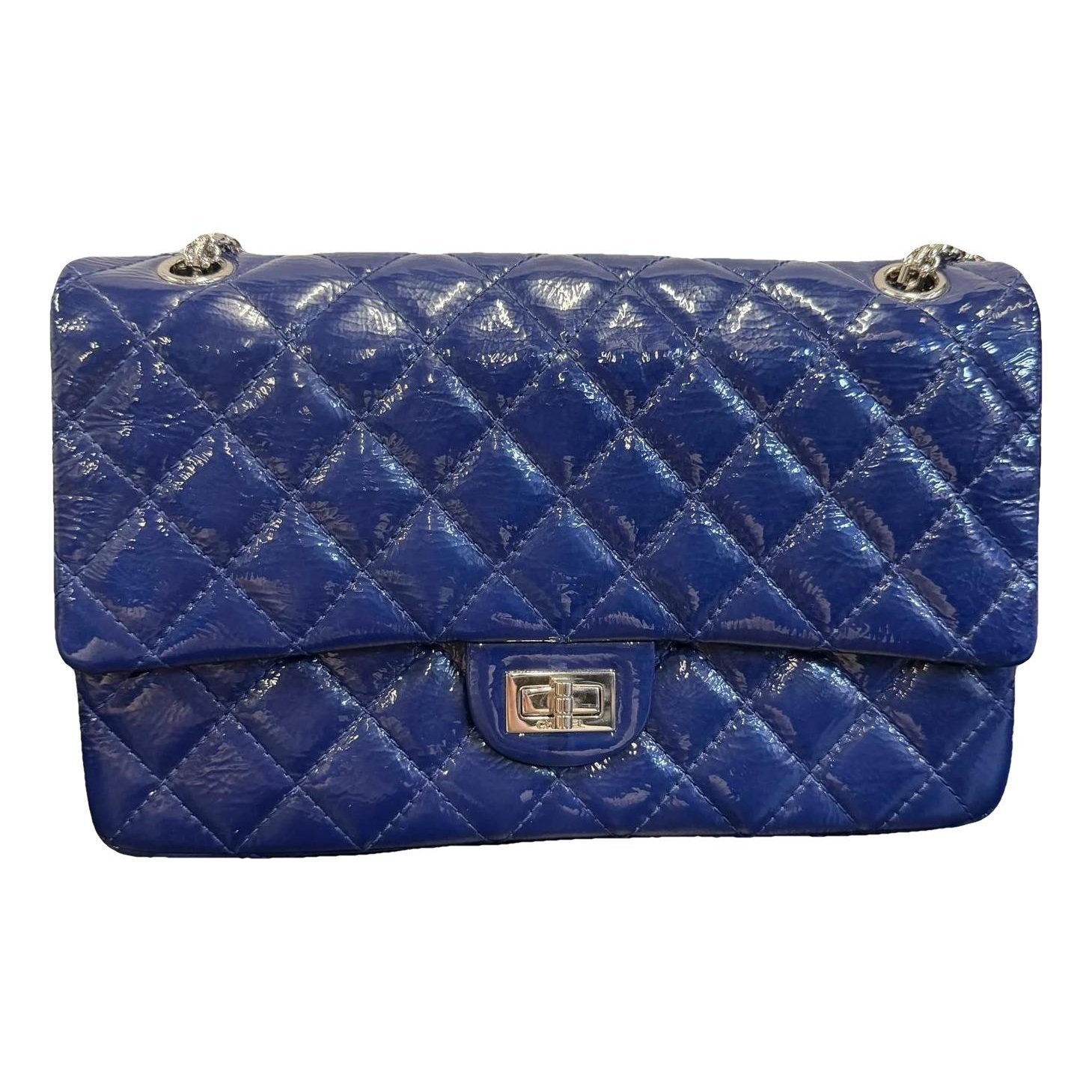 Patent leather handbag