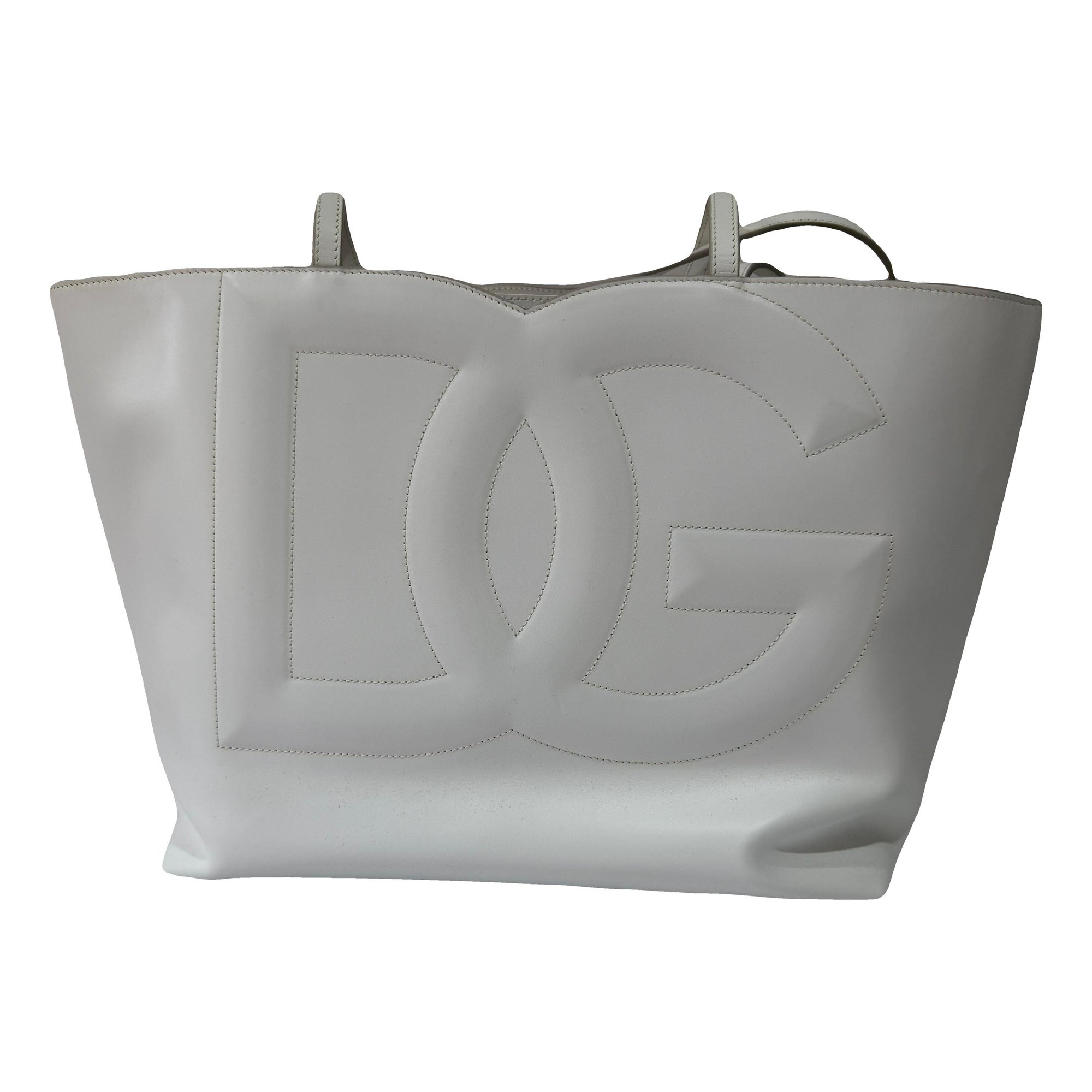 Leather tote