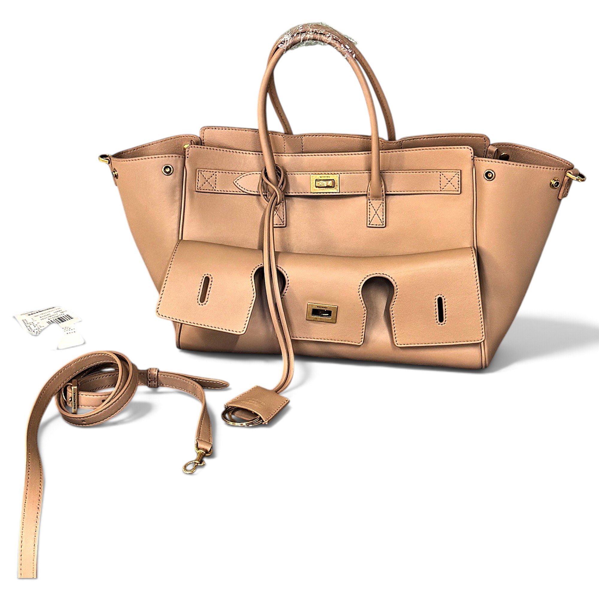 Carry All Bel Air leather handbag