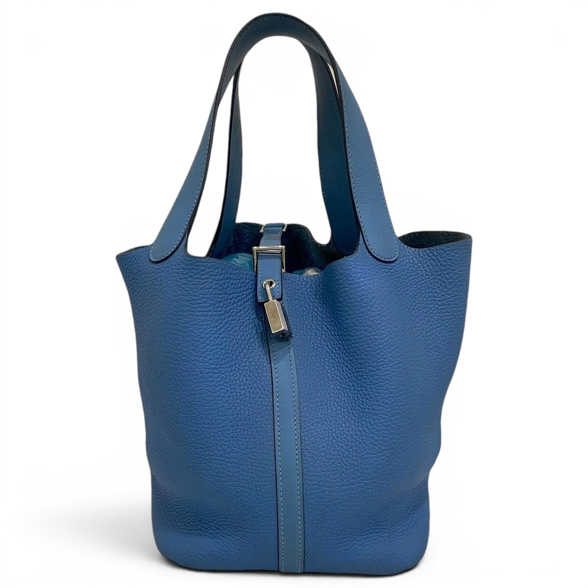 Picotin leather handbag