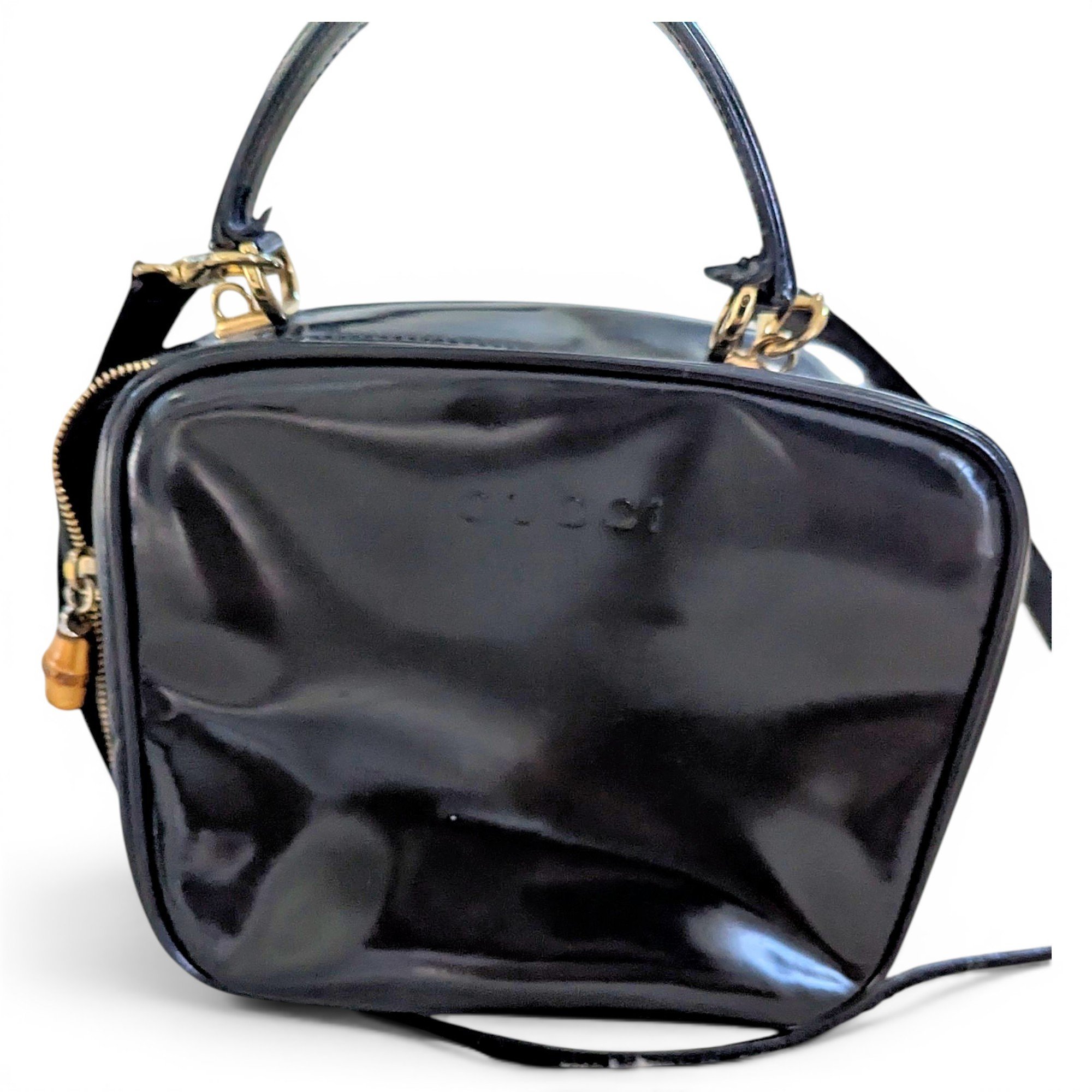 Bree patent leather handbag