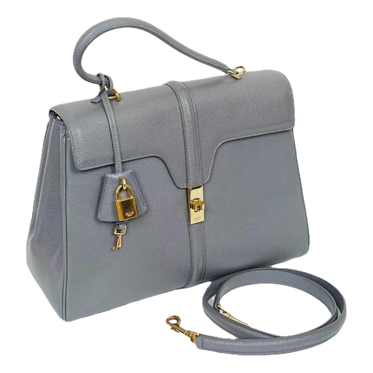 Sac 16 leather handbag