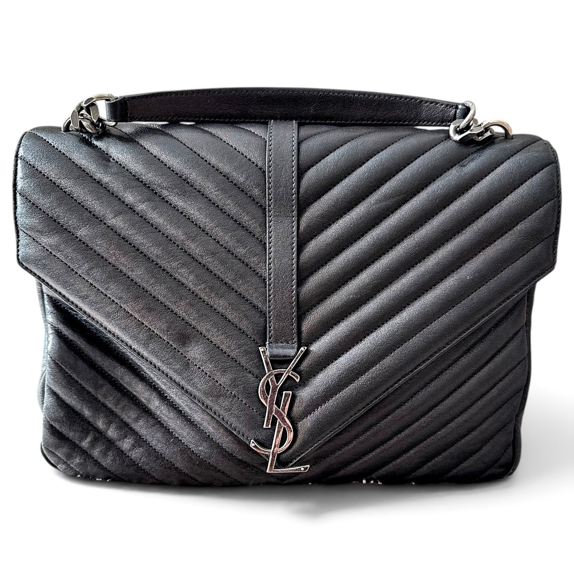 Loulou leather handbag