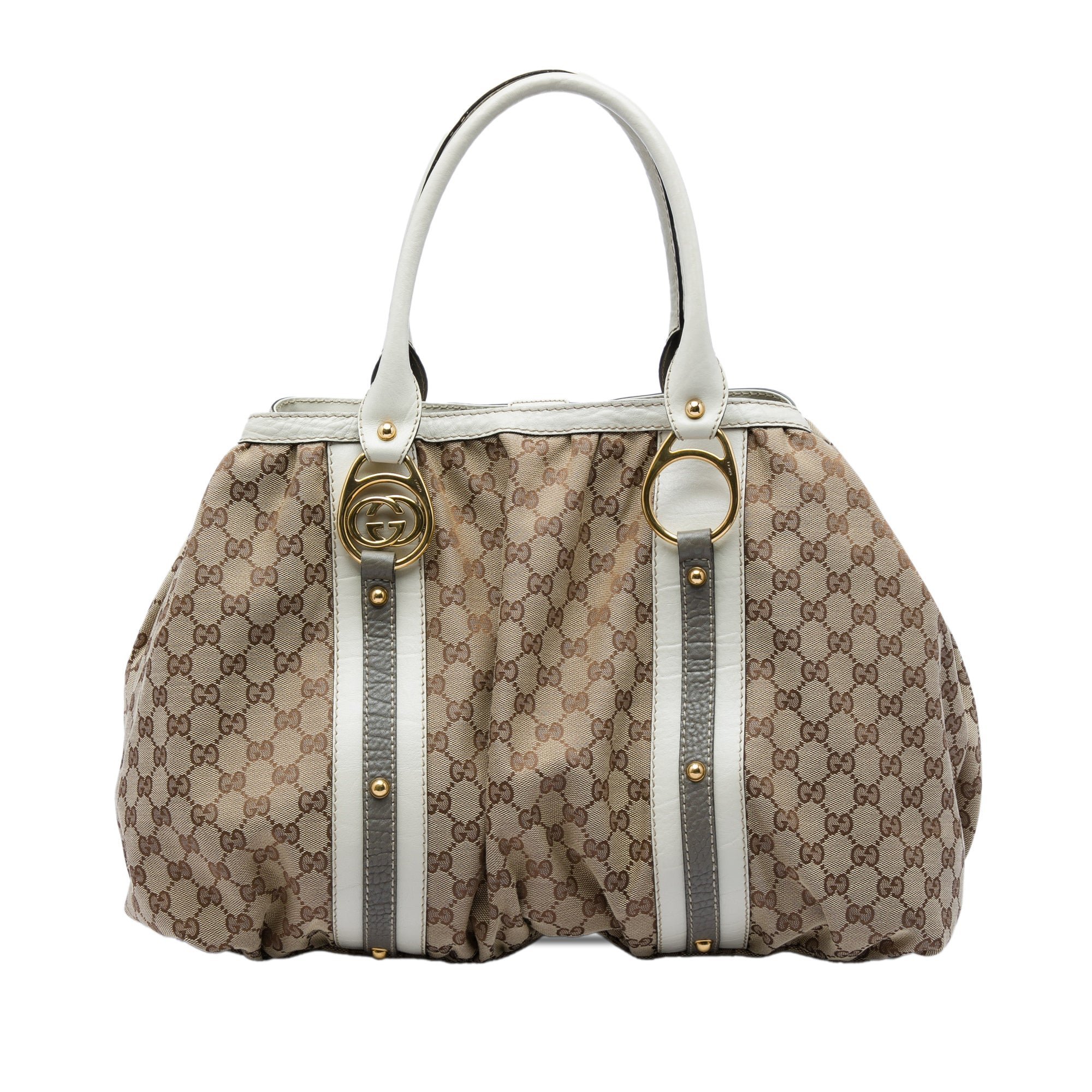 Gucci Interlocking leather tote