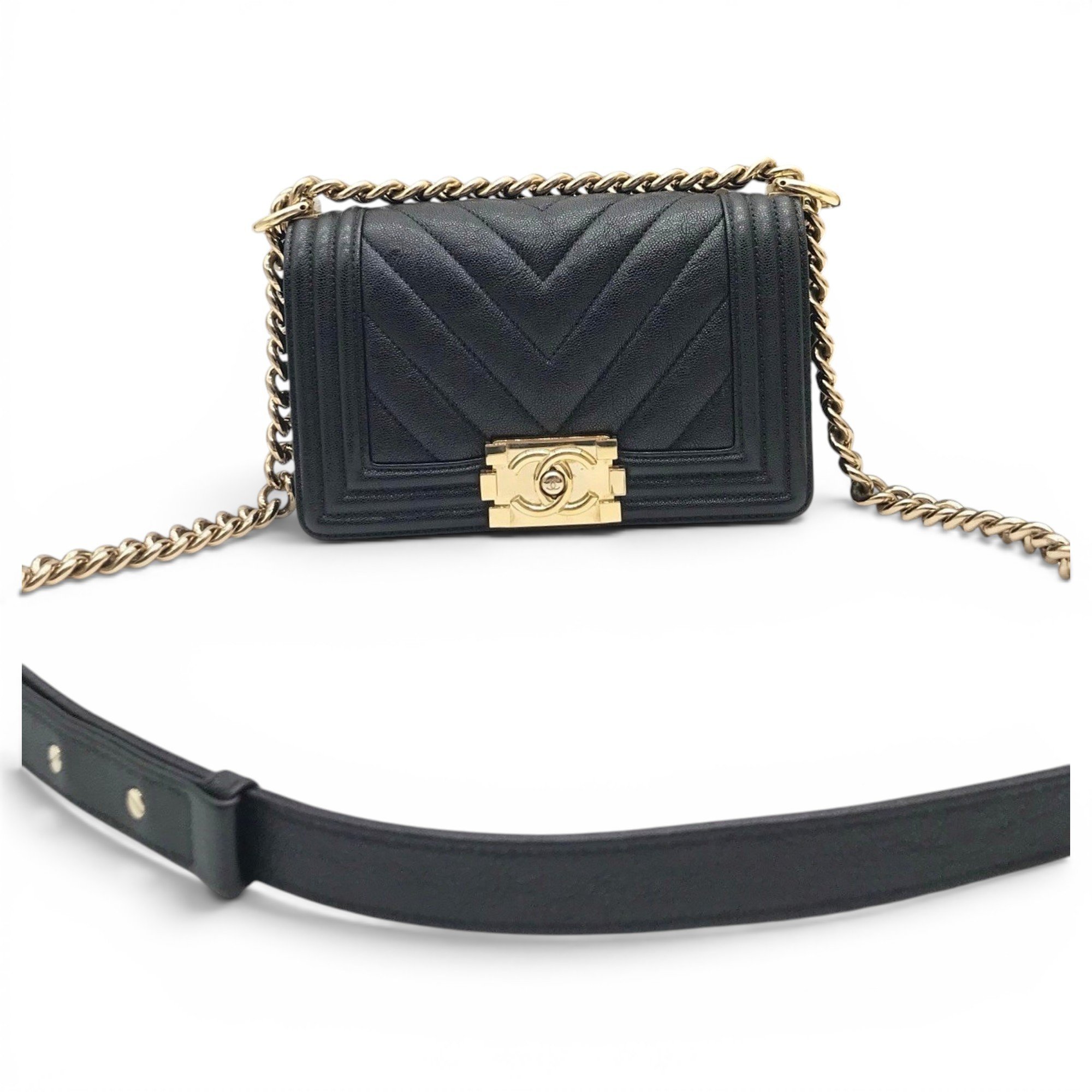 Boy leather handbag
