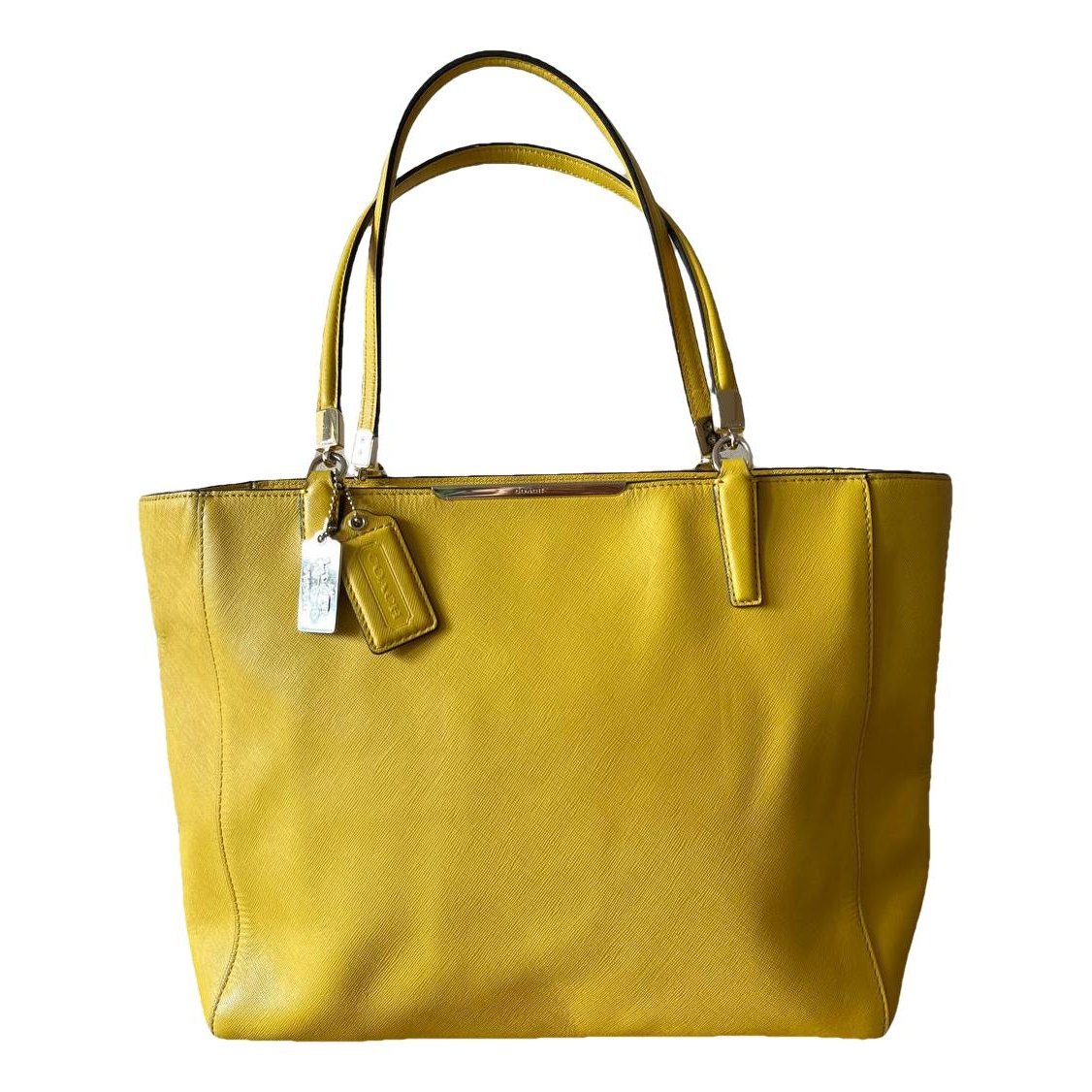 Leather tote