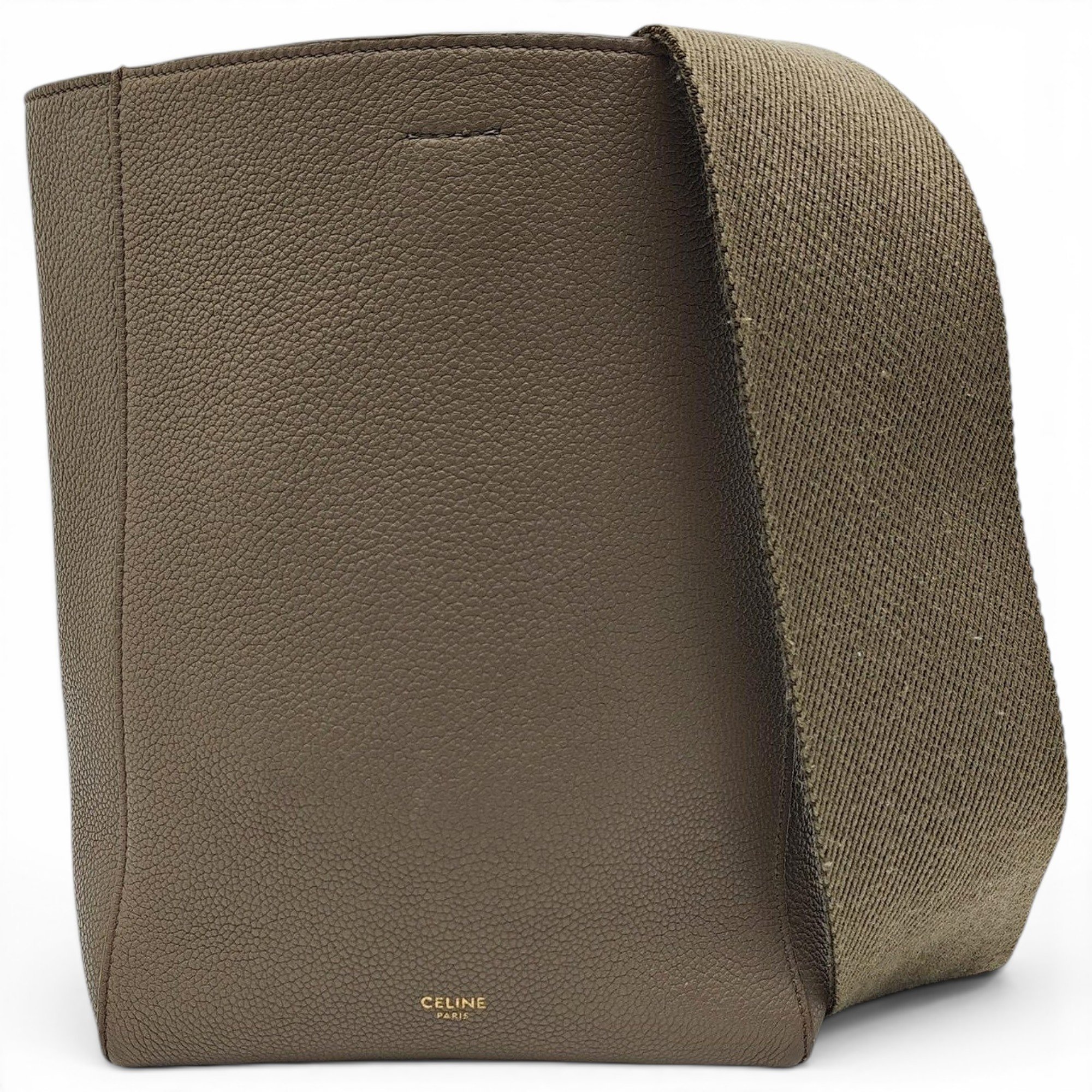 Seau Sangle leather handbag