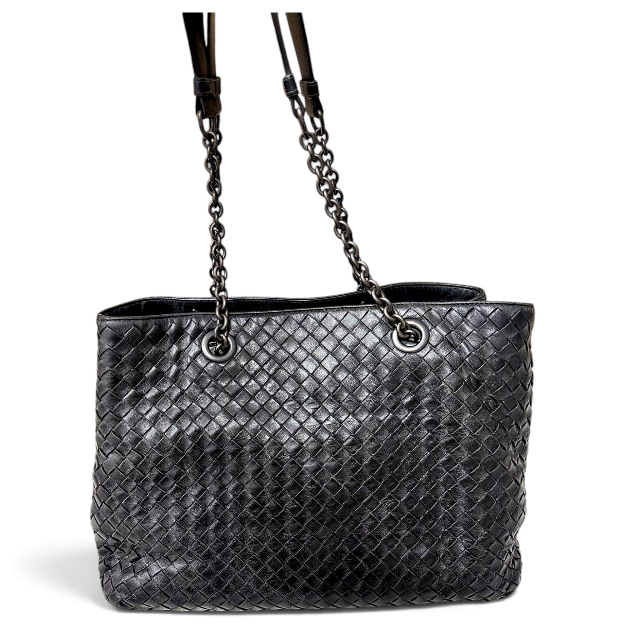 Leather backpack