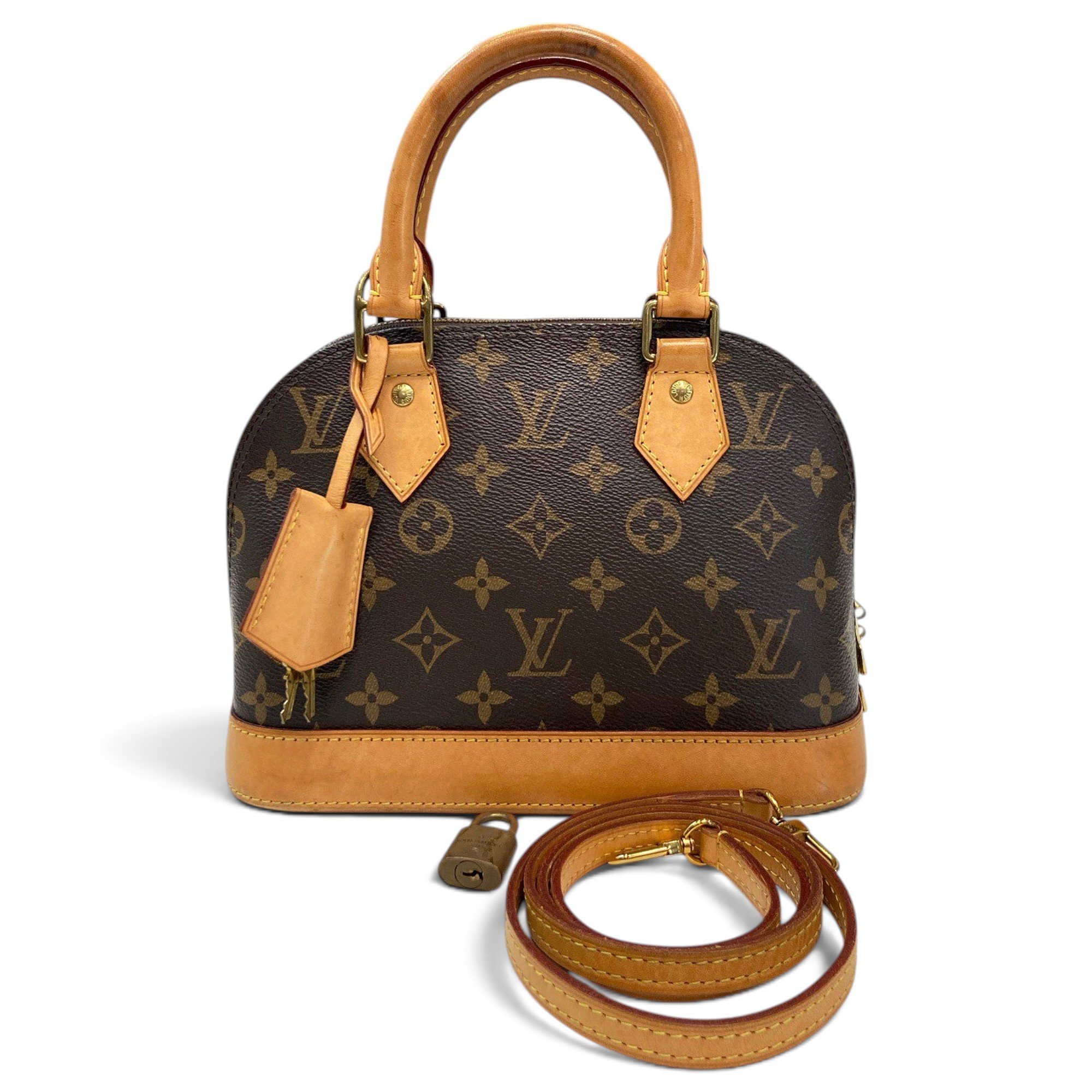 Alma BB leather handbag