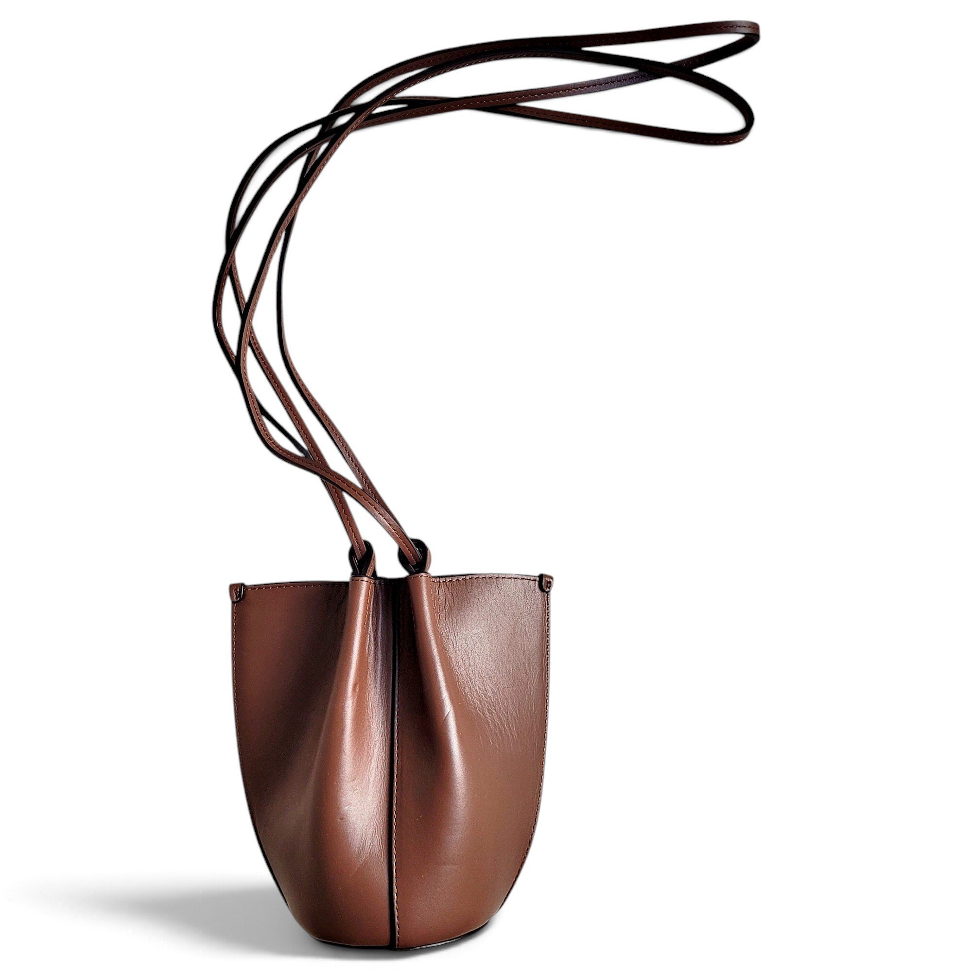 Leather crossbody bag