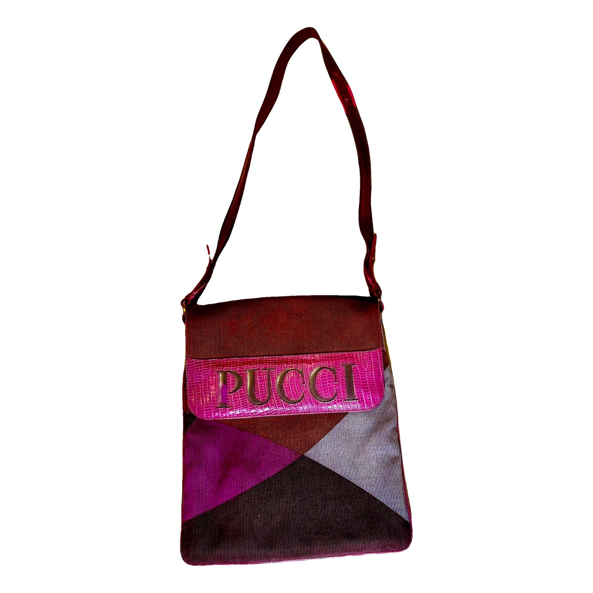 Emilio Pucci Leather crossbody bag