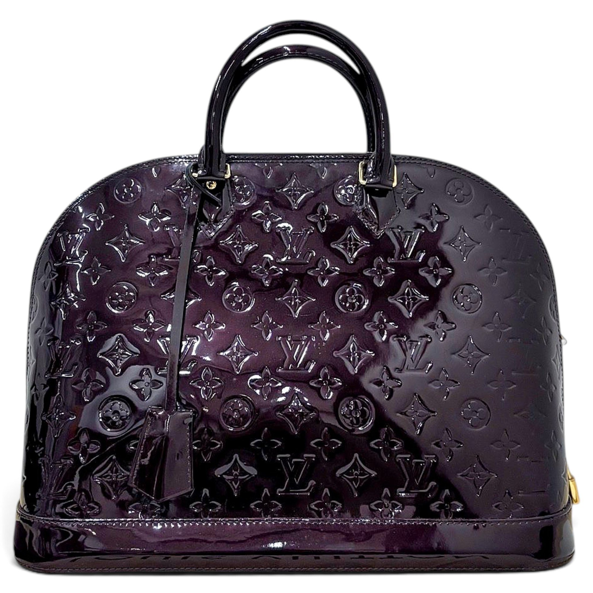 Alma patent leather handbag