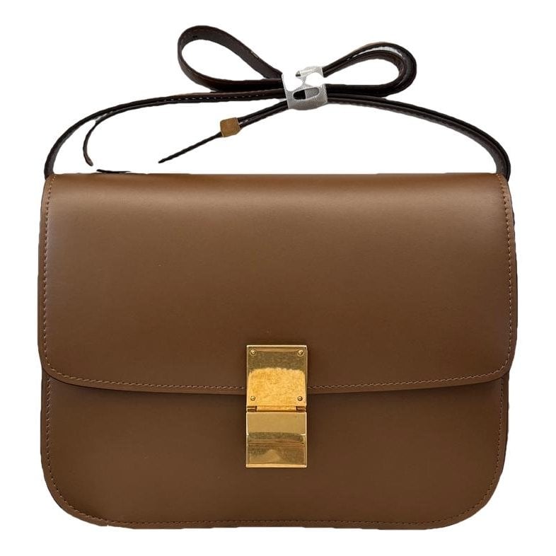 Classic leather handbag