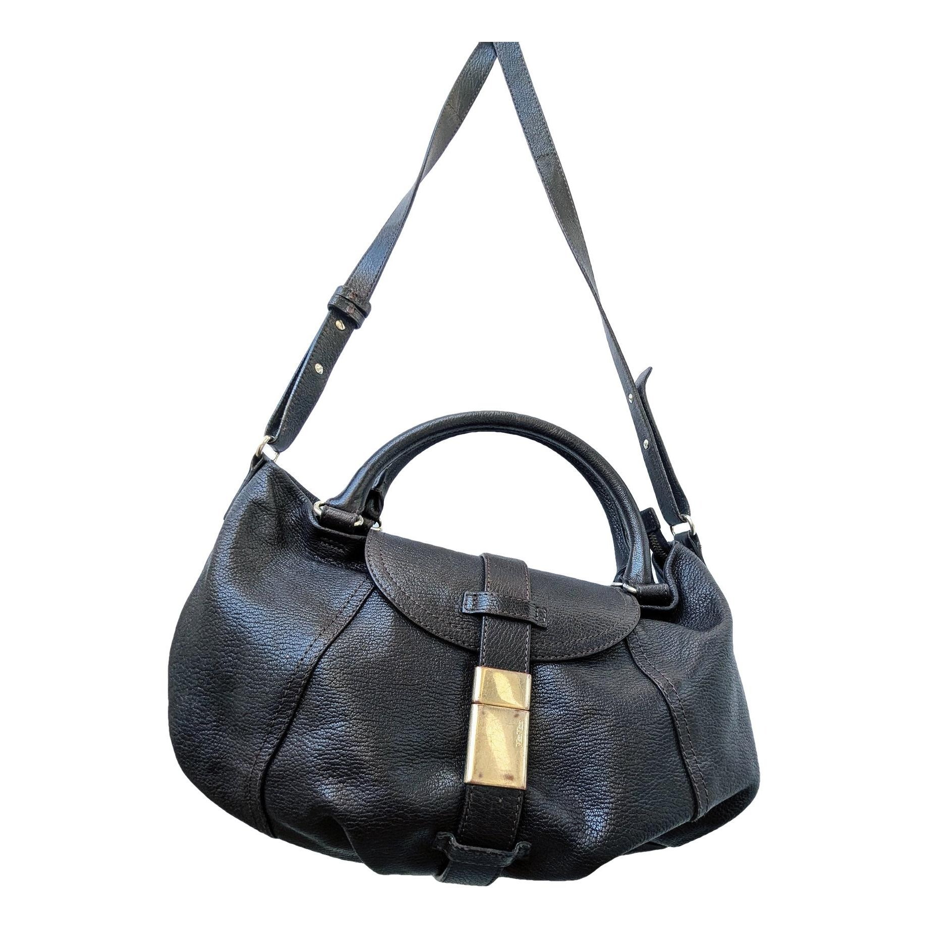 Leather handbag
