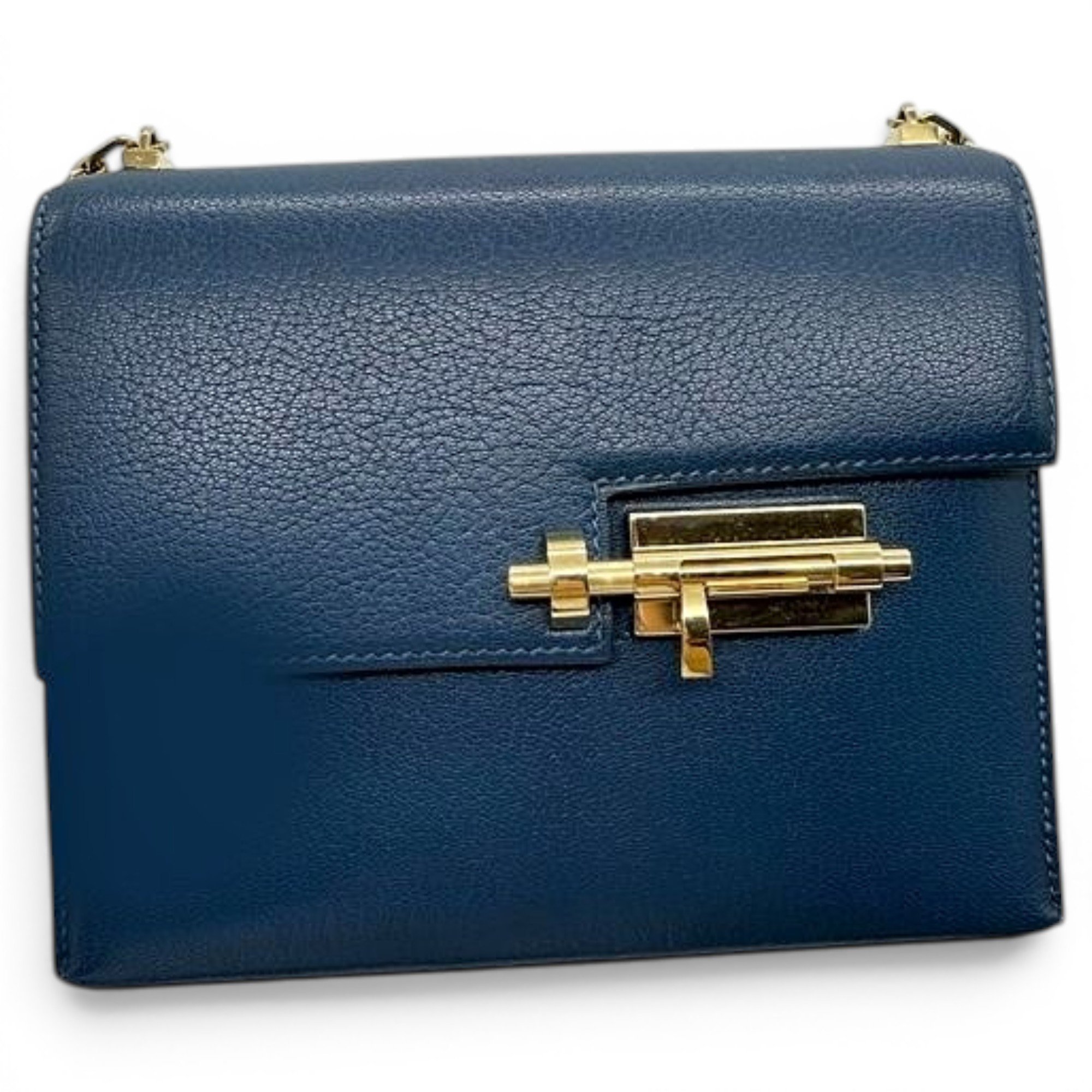 Verrou Mini leather handbag