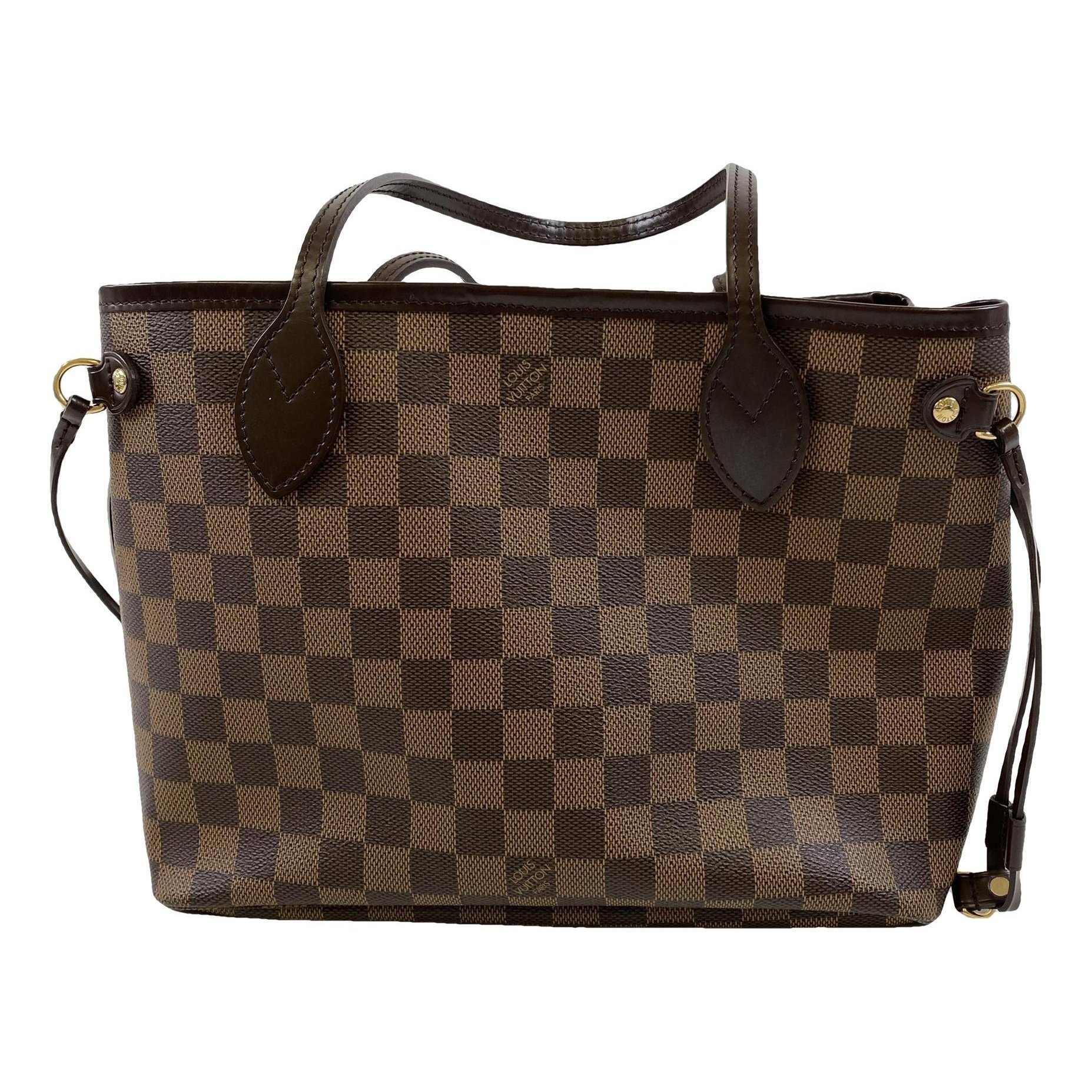 Neverfull leather tote