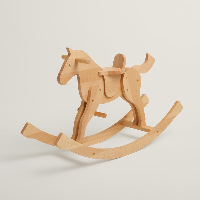 Naturel Rocking Horse