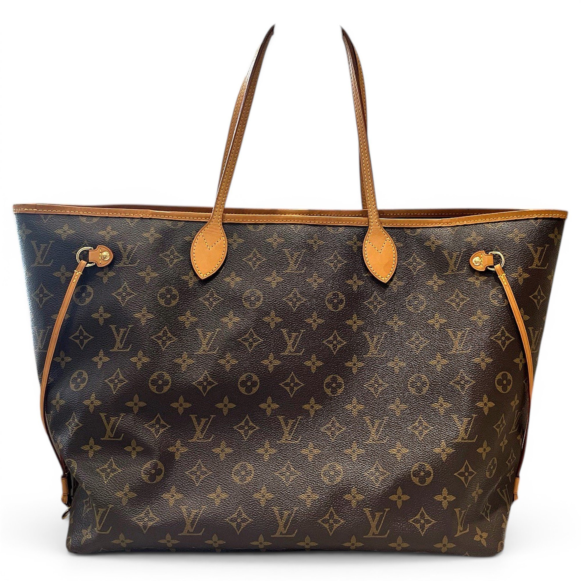 Neverfull leather tote