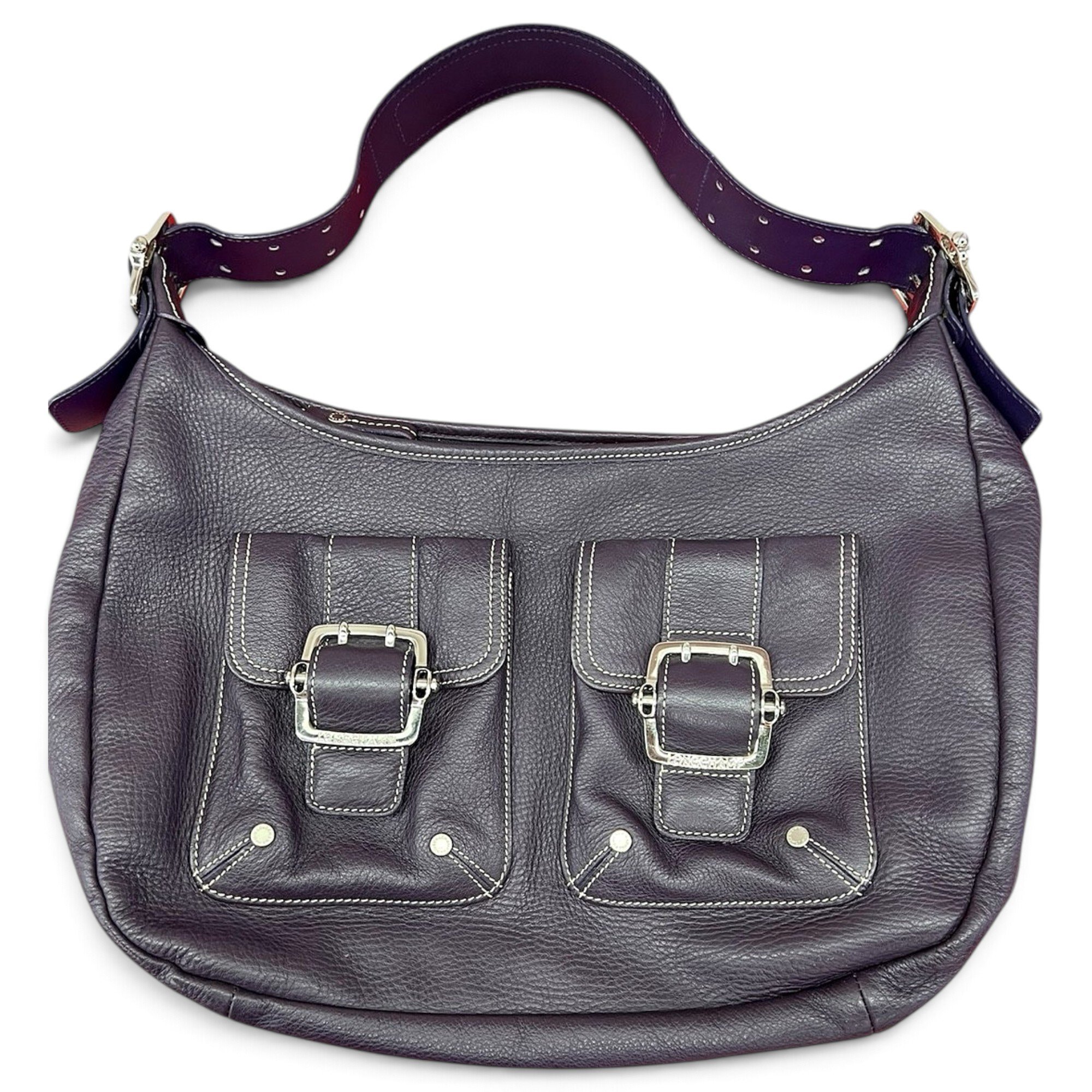 Leather handbag