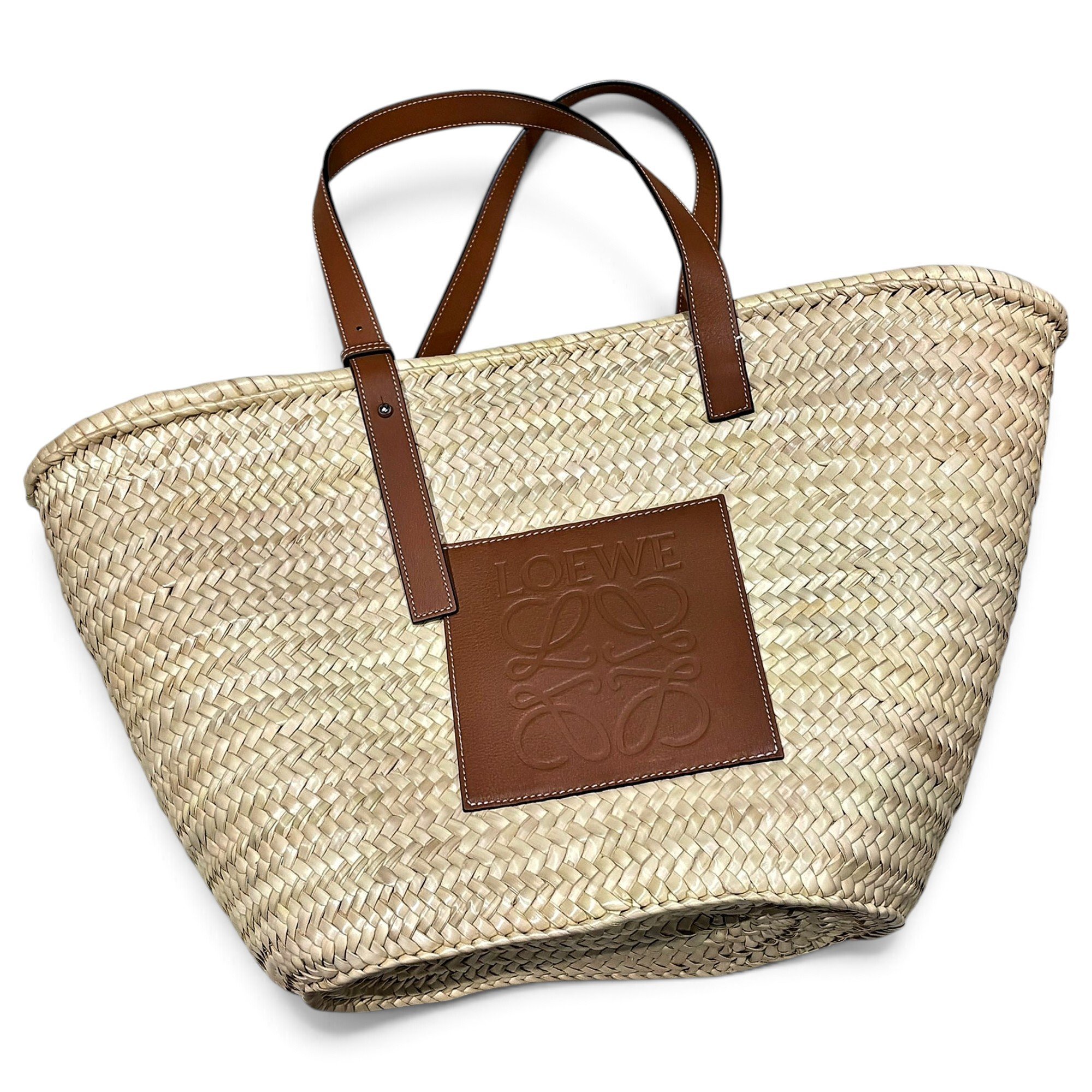 Basket Bag leather tote
