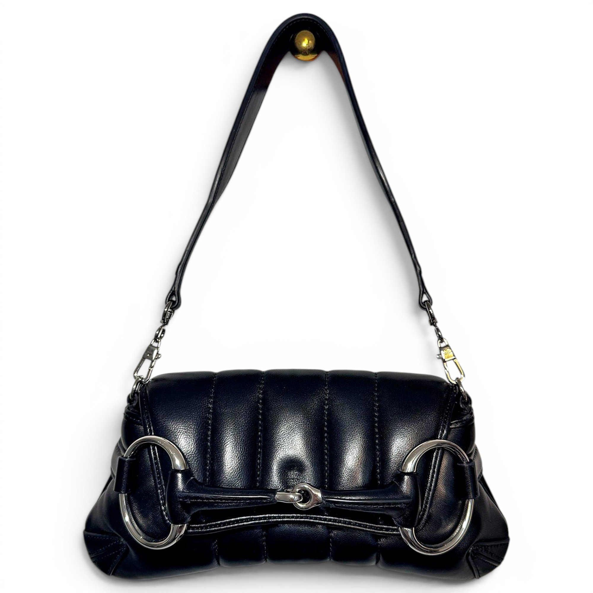 Gucci Horsebit Chain leather handbag