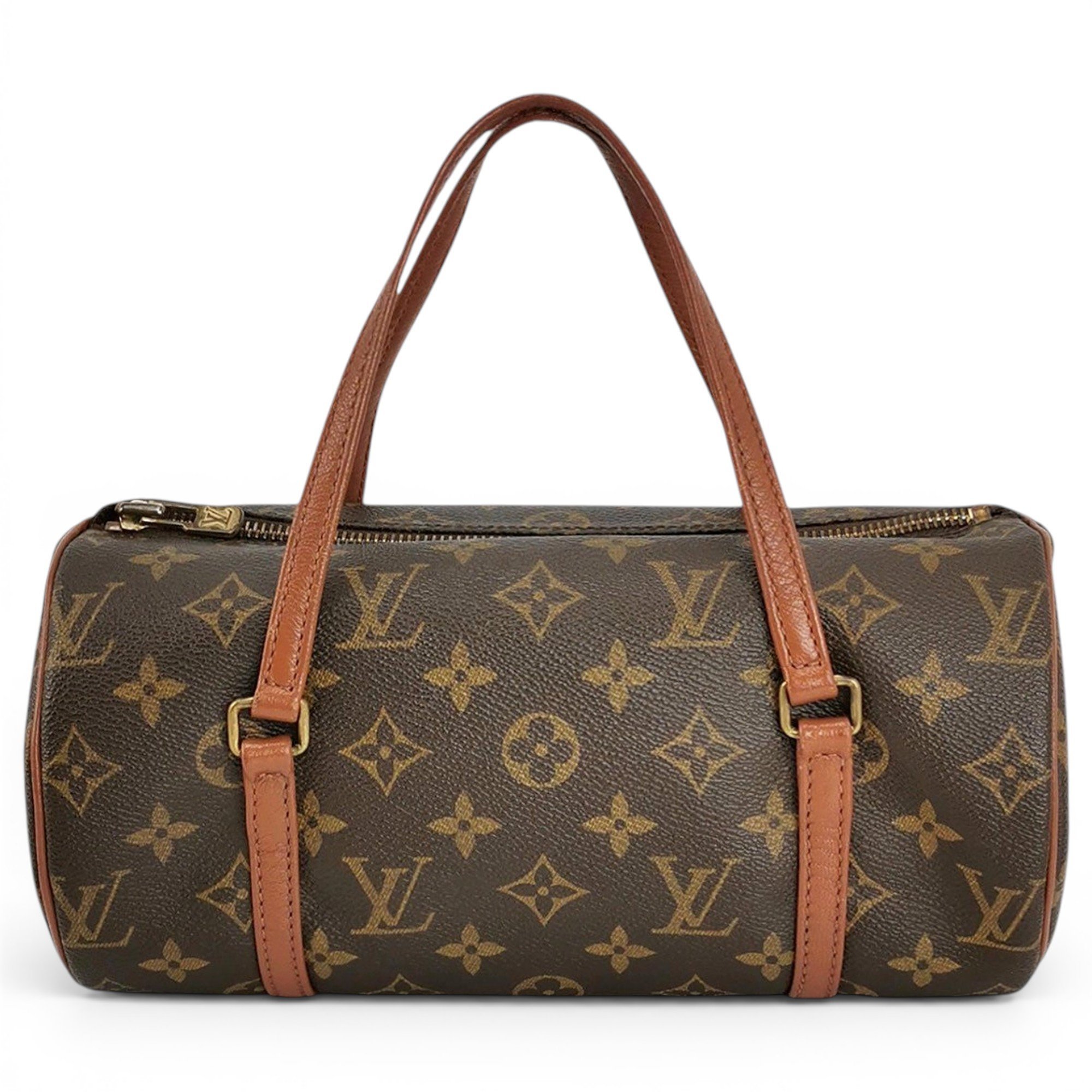 Papillon leather handbag