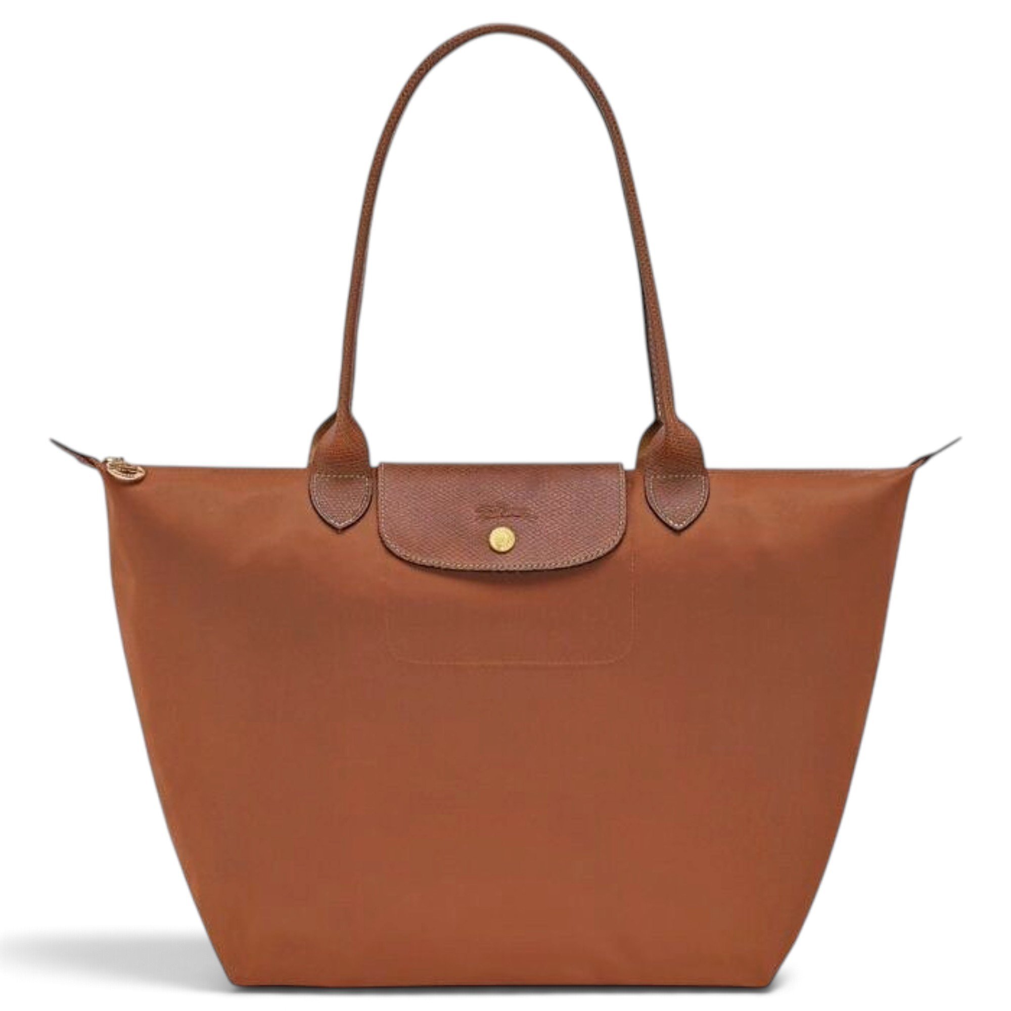 Longchamp Pliage leather handbag